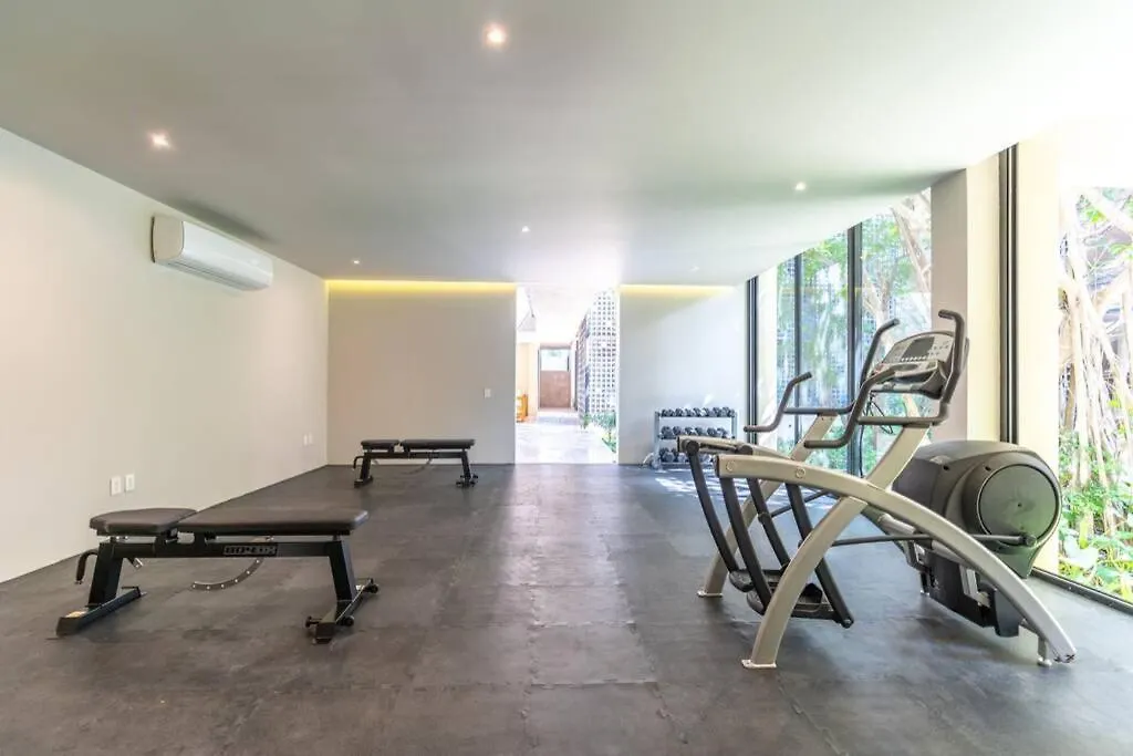 Kaab At The Park*Wifi150 Mbit* A/C,Pool Apartment Playa del Carmen